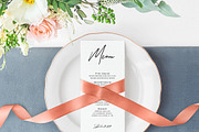 Typography brush script invitations, an Invitation Template by Inkpower (Thumbnail 5 of 7)