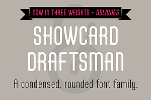 Showcard Draftsman Family