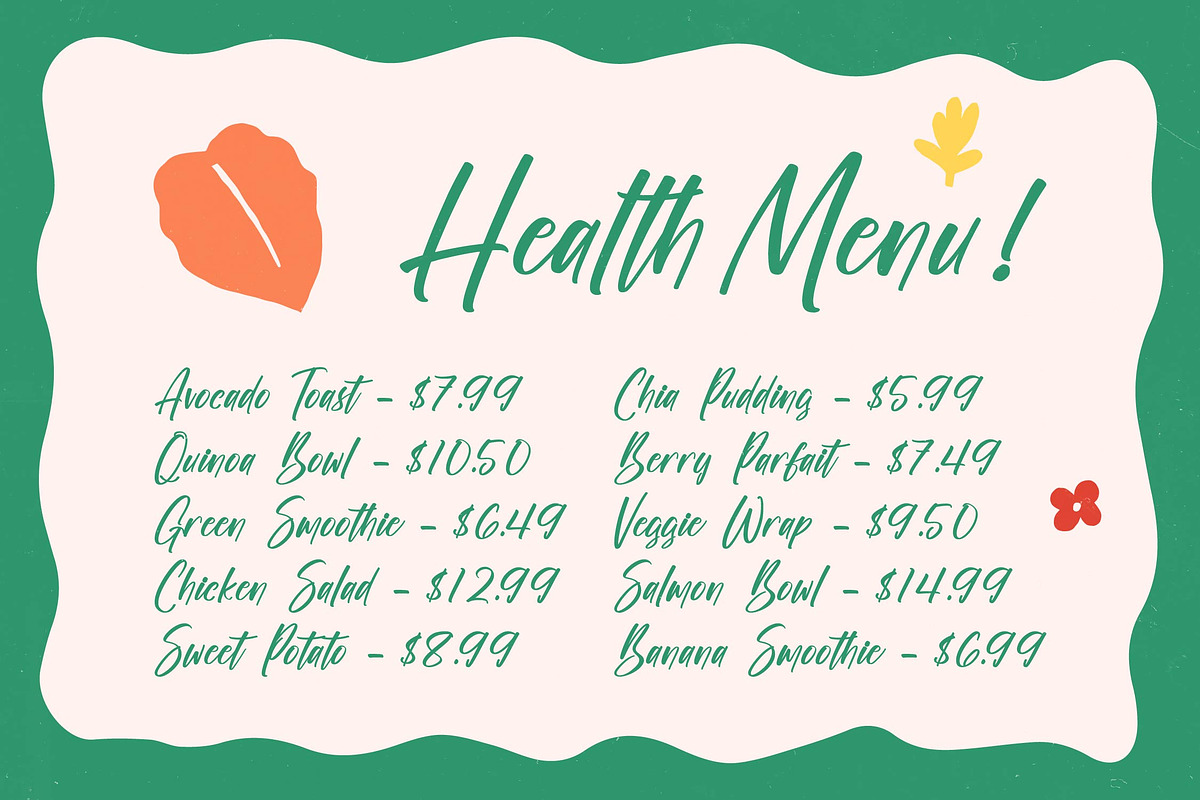 Biteful Market Modern Brush Font, a Script Font by stylishtype.co (Photo 11 of 20)