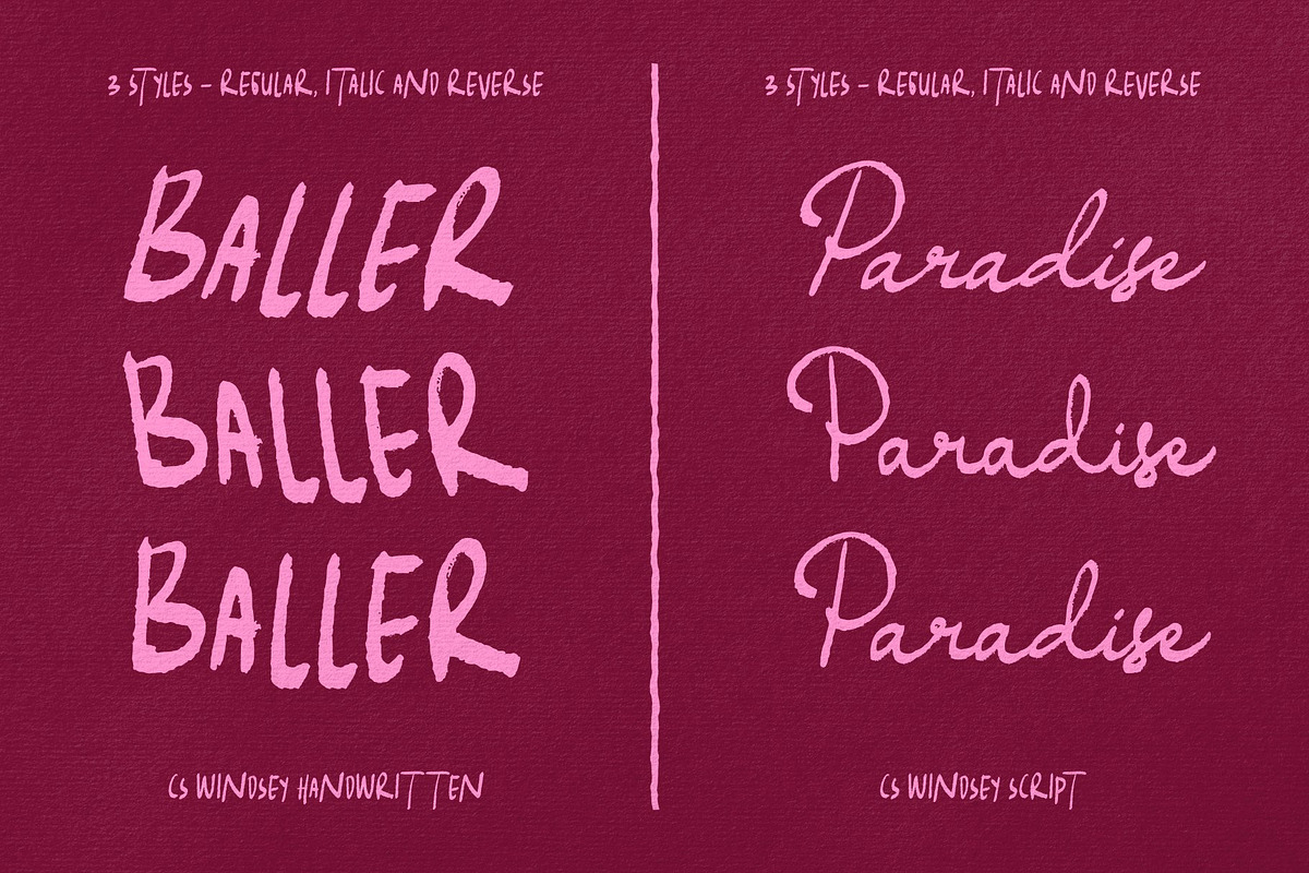 Bundle Handwritten Font Duo, a Handwritten Font by Craft Supply Co. (Photo 11 of 11)