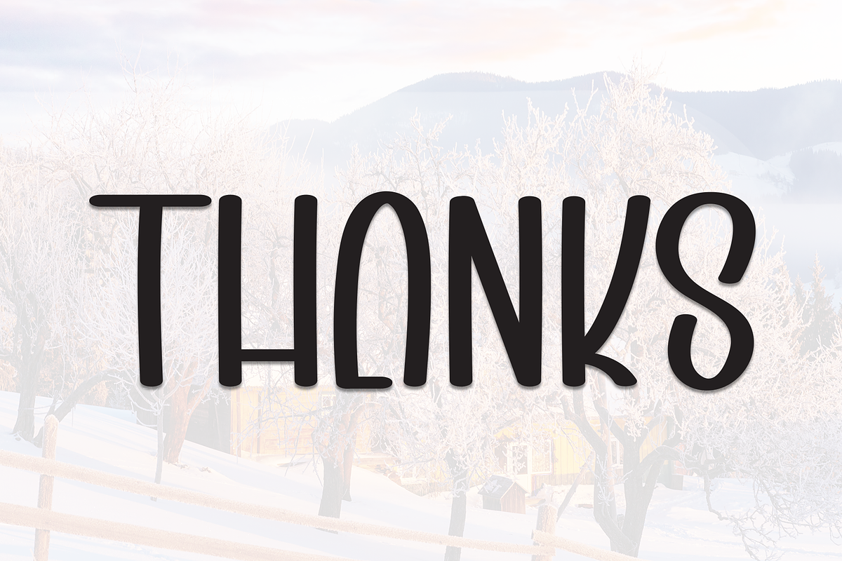 Christmas Wonderland | Script Font, a Script Font by Scratchones (Photo 8 of 8)
