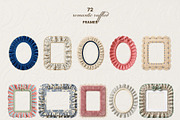 170 Aesthetic Vintage & Wavy Frames, an Object Graphic by OliaMuseDesign (Thumbnail 4 of 7)