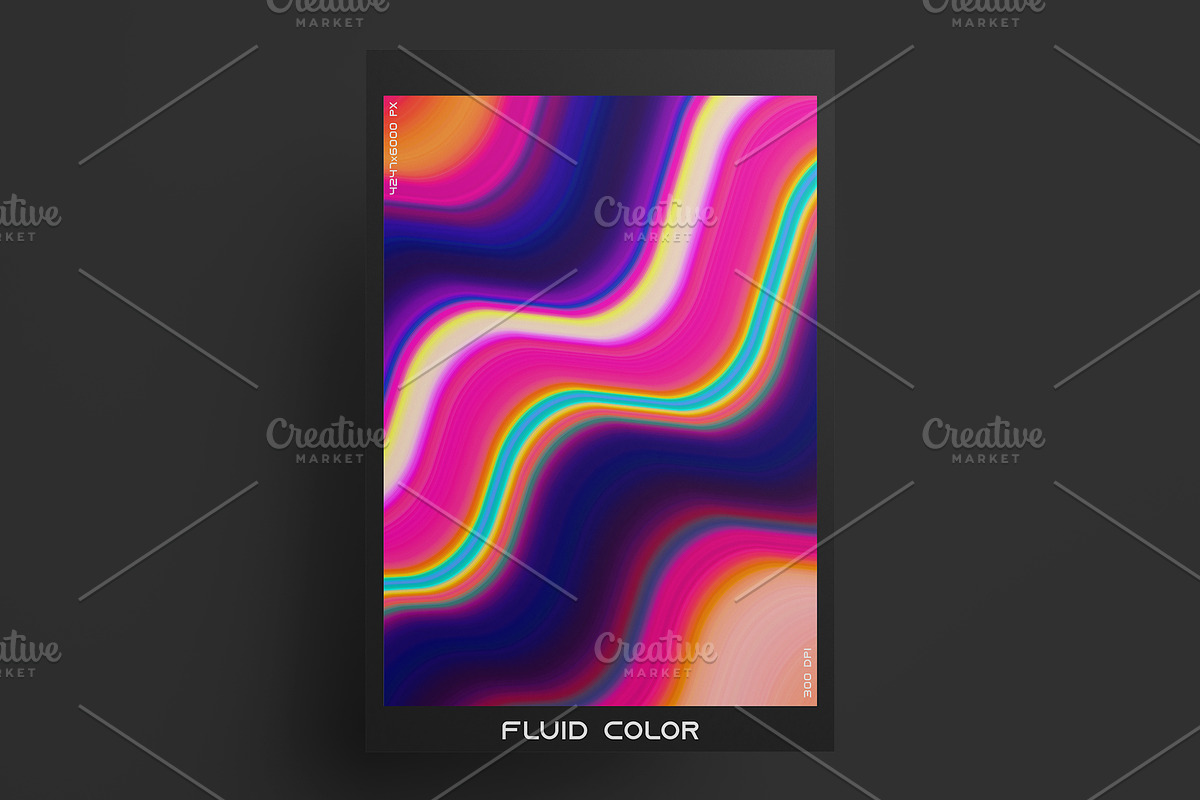 FLUID COLOR, a Texture Graphic by GarryKillian (Photo 21 of 25)