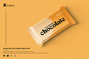Chocolate Bar Packaging Mockup, an Advertising Mockup by Xtrahive (Thumbnail 1 of 2)