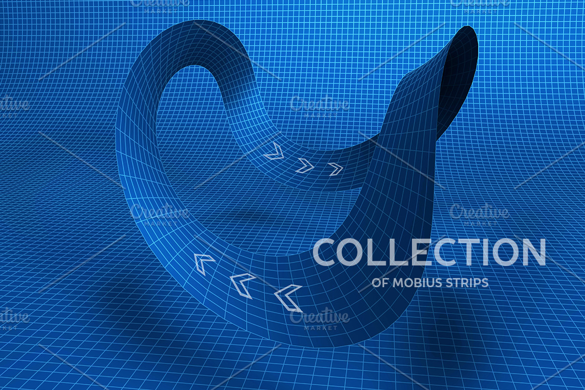 Illustration of Mobius strip., an Object Illustration by Julvil (Photo 2 of 3)
