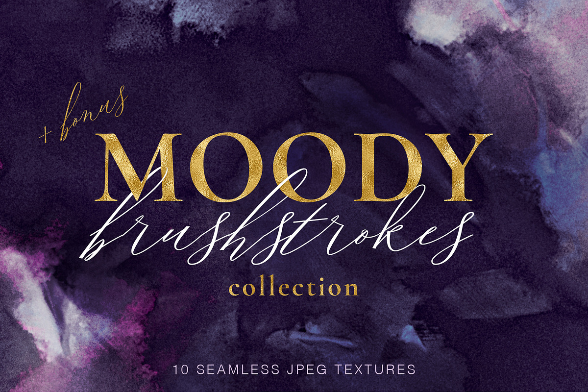 Brushstroke Textures Collection