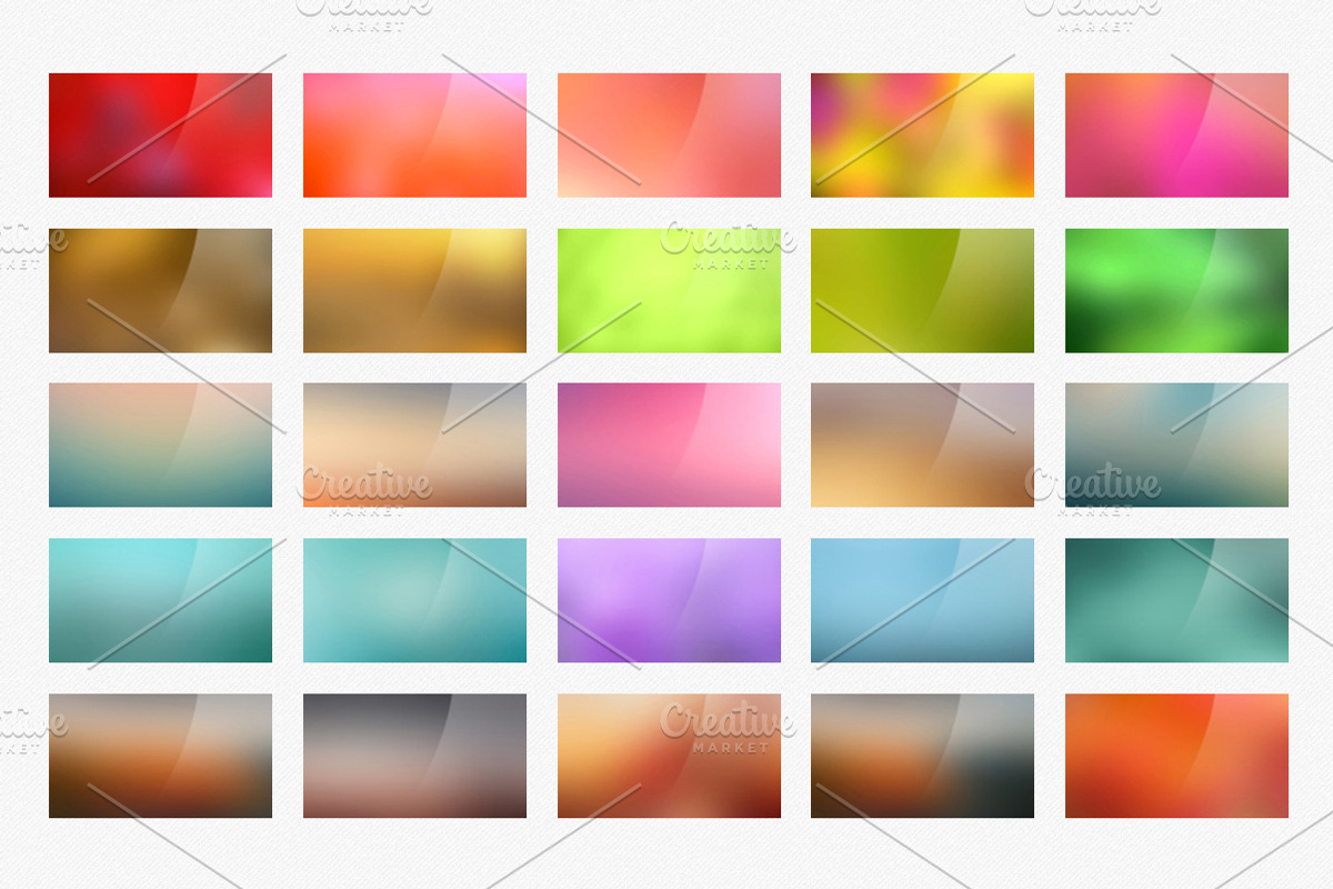75 Blurred Backgrounds Collection preview 3