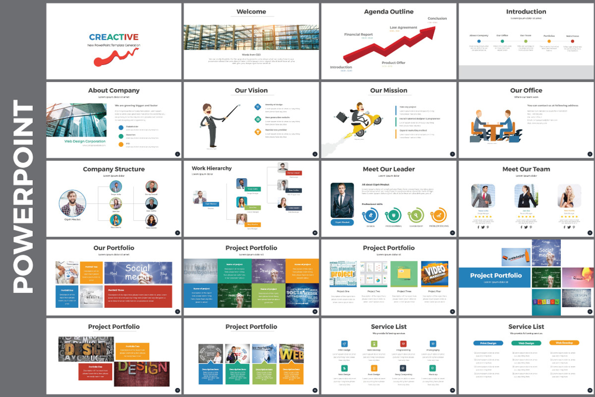 CreActive Presentation Template OFF, a Presentation Template by GreenDesign (Photo 2 of 6)