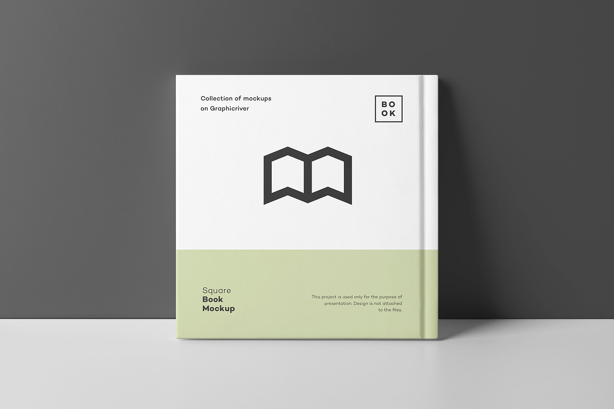 Square Book Mock up 2, a Books & Magazine Mockup by Yogurt86 (Photo 13 of 18)
