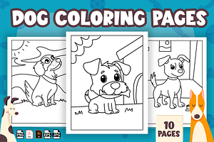 Printable Dog Coloring Pages for Kid