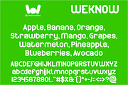 Logical Reasoning font, a Sans Serif Font by weknow (Thumbnail 5 of 8)