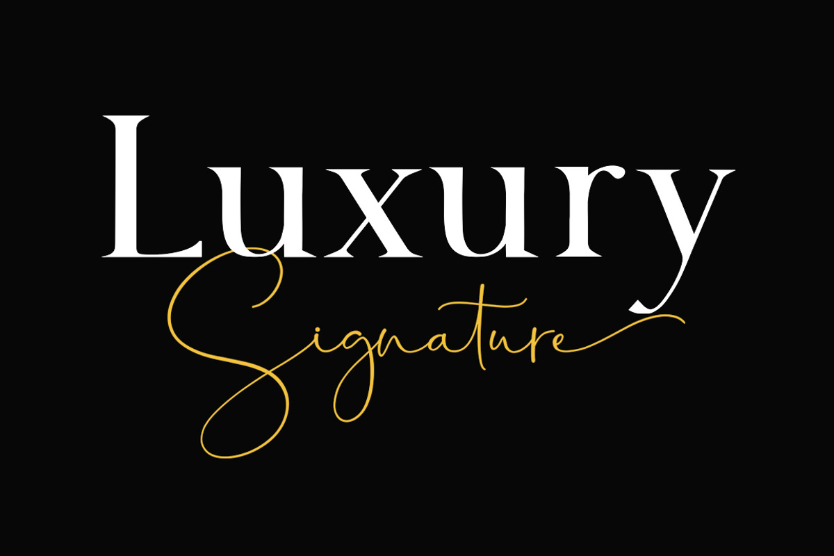 California Signature Font Duo, a Serif Font by Bosstype Studio (Photo 5 of 11)