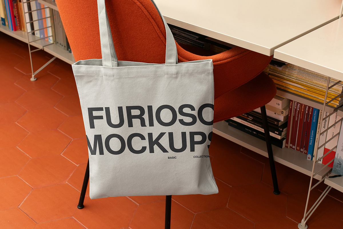 Tote Bag Mockup 04FM, a Merchandise Mockup by FURIOSO mockups (Photo 1 of 3)