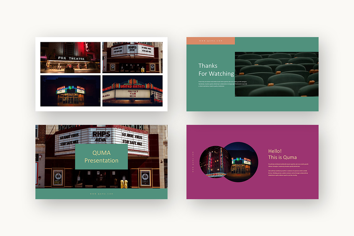 Quma : Entertainment Google Slides, a Presentation Template by Punkl Camp (Photo 9 of 16)