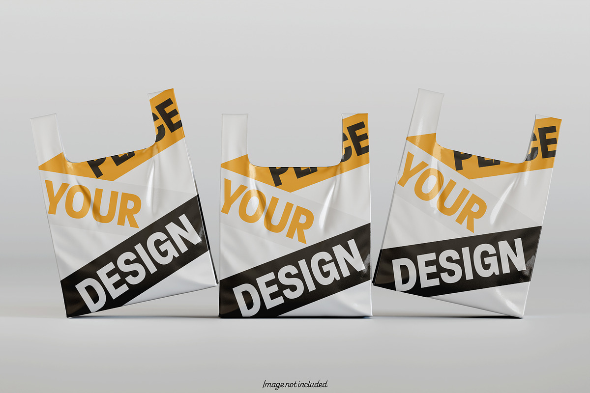 Plastic bag mockup bundles, a Packaging Mockup by Ambo Ampeng (Photo 18 of 19)