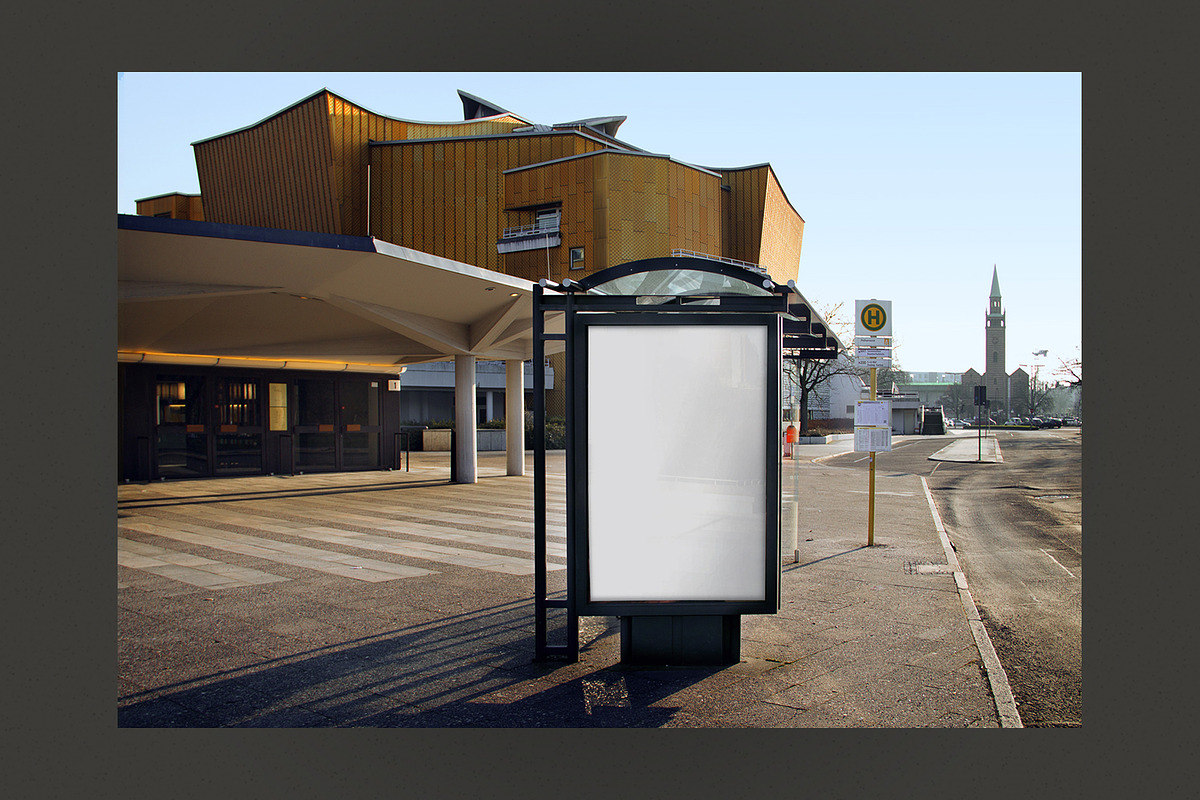 Mockup - Poster - Concert Hall, a Print Template by Zetarrr (Photo 2 of 2)