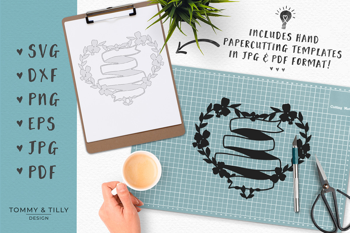 Romantic Hearts Collection - Vector, an Object Graphic by Tommy & Tilly Design (Photo 7 of 8)