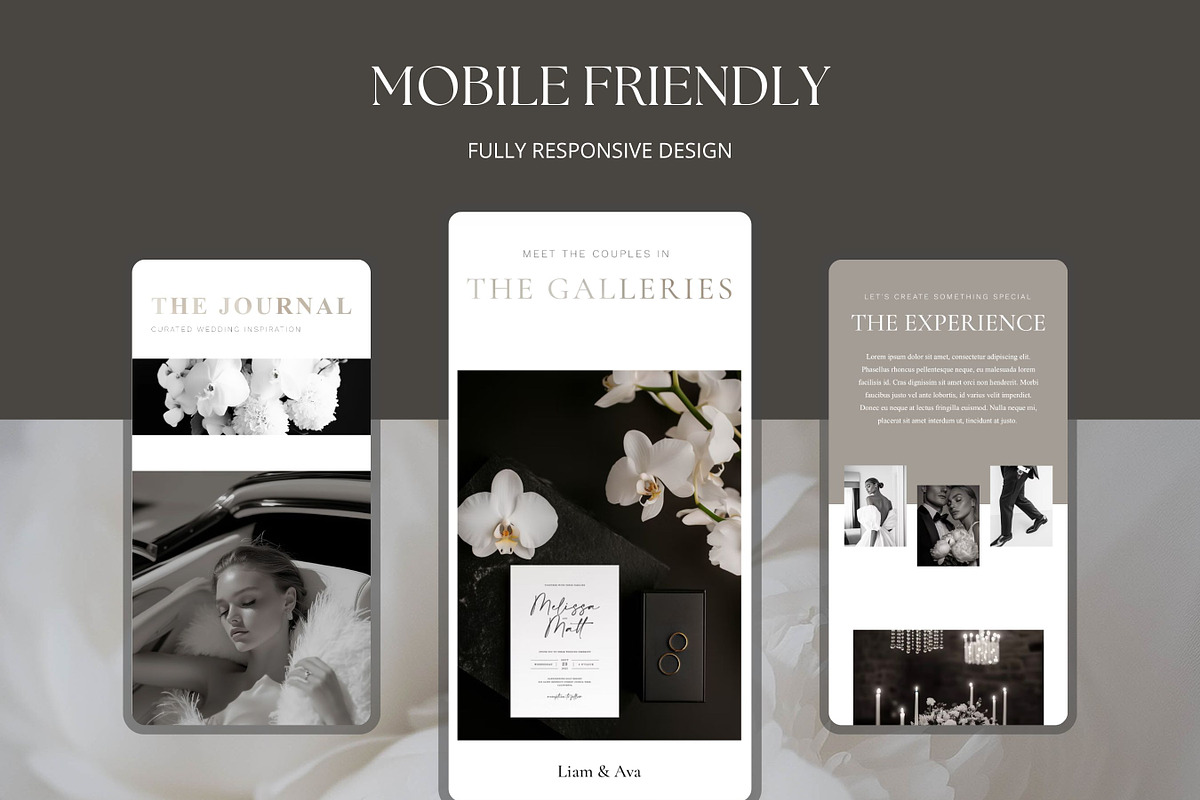 Gianna Moreau - WIX Website Template preview 6