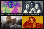 12 Photo Effect Templates, a Layer Style Add-On by iDoodle Studio (Thumbnail 4 of 6)