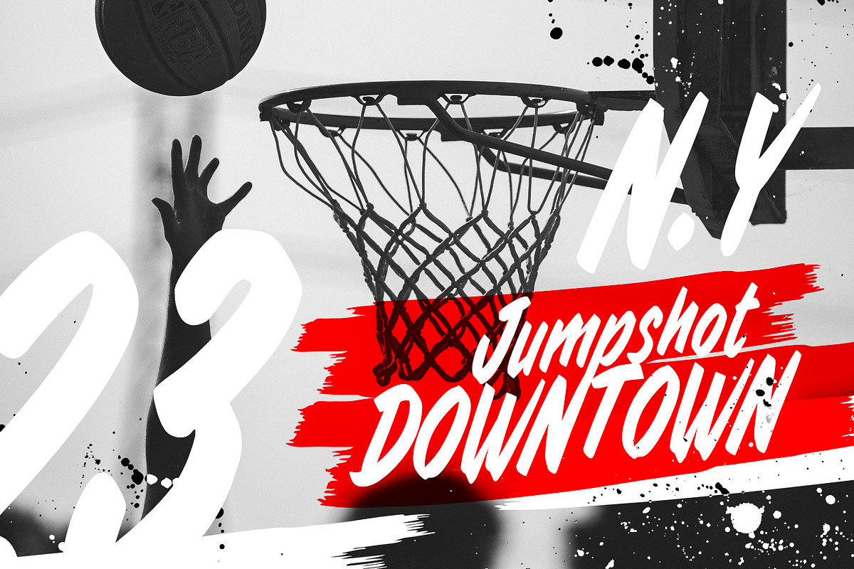 Boom Shakalaka - Brush Type, a Font by ikiiko (Photo 5 of 7)