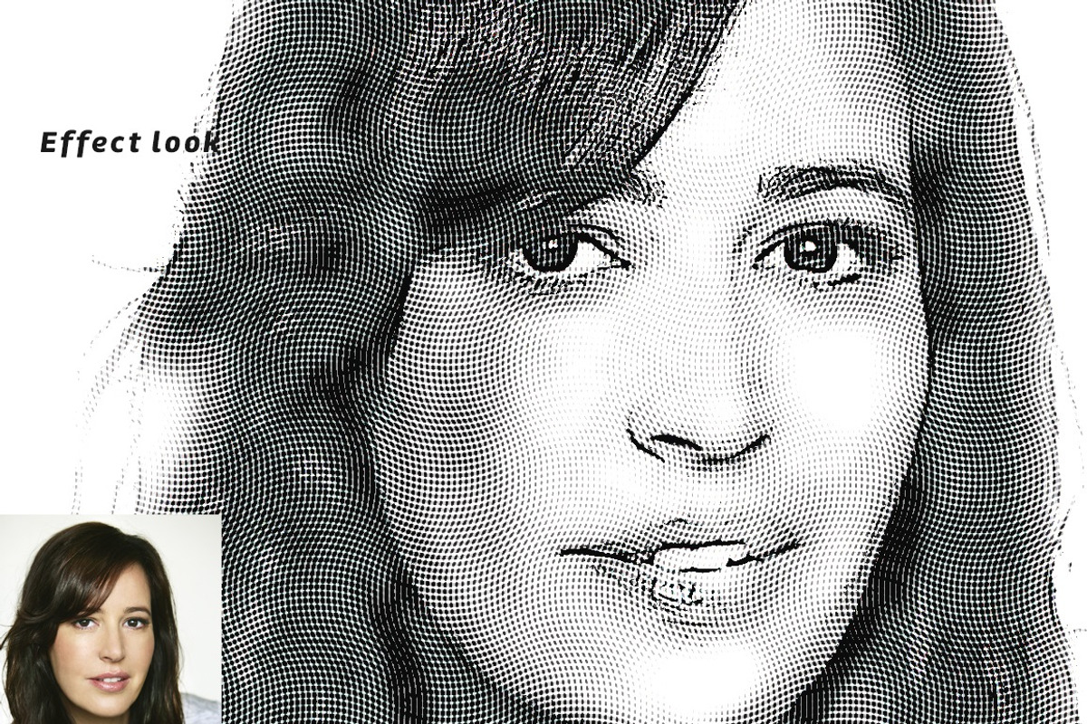 Illustration Photoshop Action, an Action Add-On by MRI STUDIO (Photo 6 of 11)