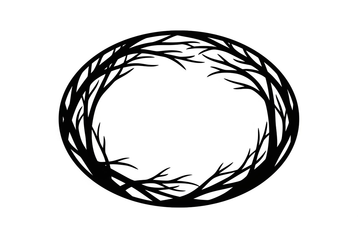 Hand Drawn Oval Scribble Frames, an Illustration by Gfx_Store (Photo 34 of 51)