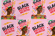 Vibrant Black History Month Flyer, a Flyer Template by The Isian (Thumbnail 2 of 2)