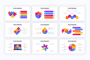 Puzzle Powerpoint Infographics