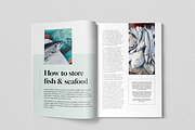 Fish&Seafood Recipe Book, a Magazine Template by SonaGeciova (Thumbnail 4 of 17)