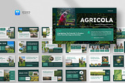 Modern Agriculture Keynote Template, a Presentation Template by fluffstudio (Thumbnail 1 of 4)