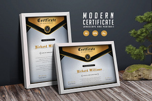 524. Modern Certificate Template