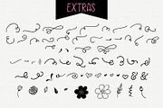 Joyful Letters font duo, a Script Font by HowJoyful  (Thumbnail 9 of 13)