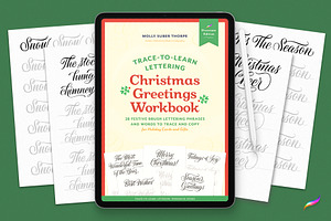 Christmas Lettering Procreate Book