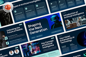 Artificial Intelligence Powerpoint, a Presentation Template by rgbryand
