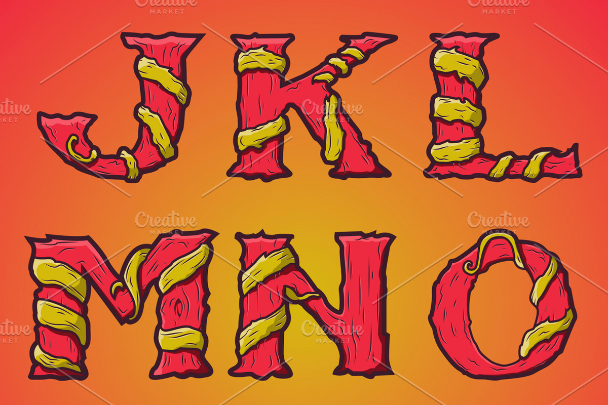 Halloween Font preview 2