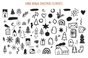 Hand Drawn Xmas Elements & Patterns, a Pattern Graphic by Marish (Thumbnail 6 of 8)
