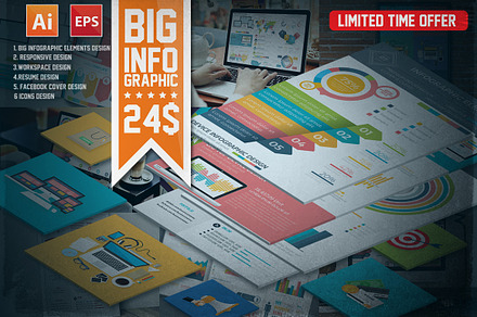 BIG INFOGRAPHIC ELEMENTS DESIGN