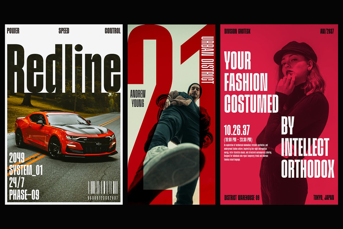 Division Grotesk Font Family, a Sans Serif Font by Asenbayu (Photo 6 of 15)