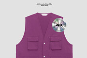 Utility vest mockup, an Apparel Mockup by Barmecide Mockup Studio (Thumbnail 2 of 3)