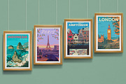 Travel Posters. Part 4., an Illustration by Red Monkey (Thumbnail 6 of 12)