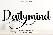 Dailymind, a Handwritten Font by InermediaSTUDIO (Thumbnail 1 of 9)