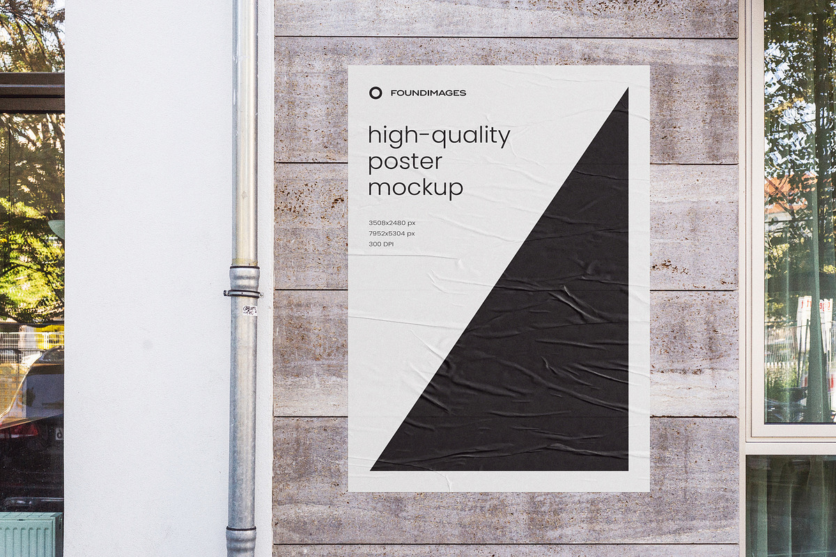 Urban Poster Mockup Template Bundle, an Advertising Mockup by FoundImages (Photo 40 of 52)