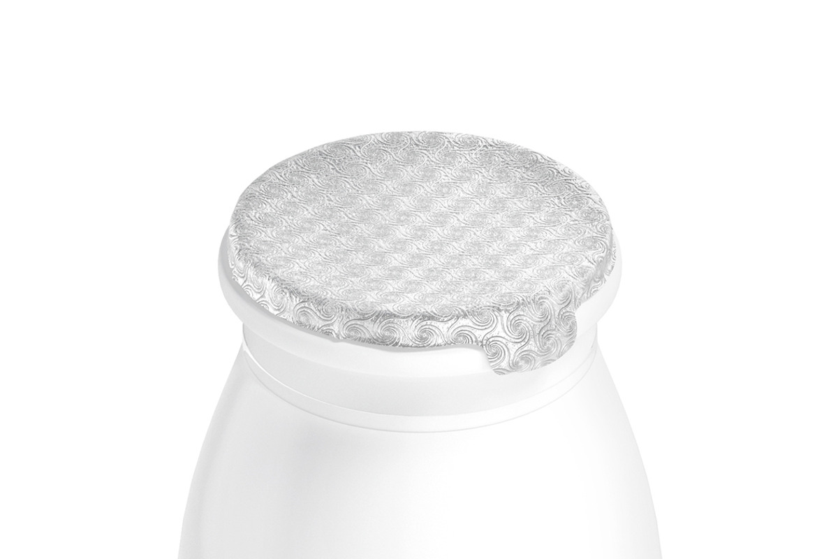 White Plastic Yogurt Bottle 3D Model, an Object 3D Model by rebrandy (Photo 4 of 9)