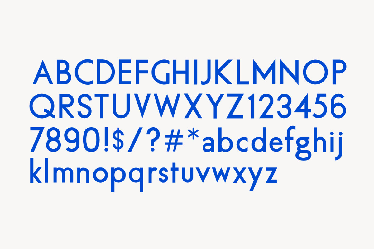 Ojos Sans Serif Font preview 6