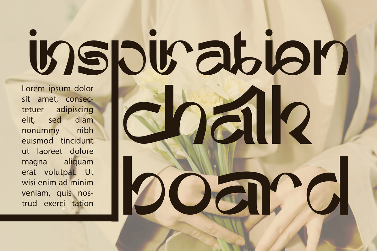 Endlessly Aesthetic - Unique Font, a Sans Serif Font by 177Studio (Photo 3 of 8)