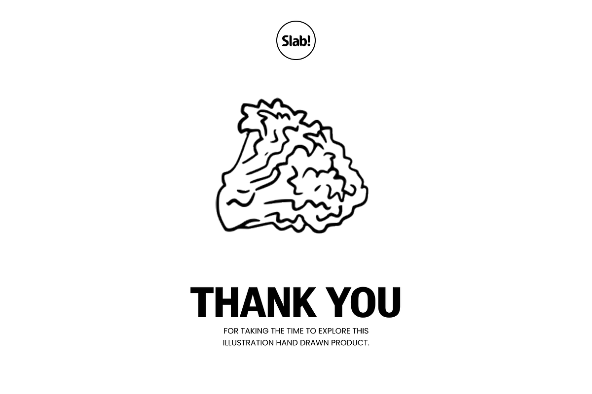 40 Vegetable Hand Drawn Vol 1, an Object Illustration by SLAB! Design (Photo 3 of 3)