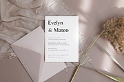 Simple Modern Wedding Invitation, an Invitation Template by LucaTheme (Thumbnail 3 of 5)