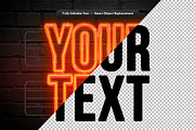 Realistic Neon Sign Text Effect, a Layer Style Add-On by Bornx Design (Thumbnail 2 of 3)
