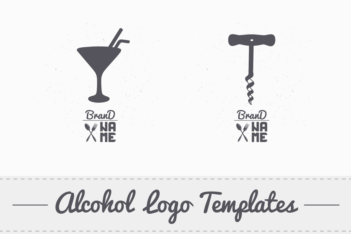 4 Liquor store/Bar Logos, a Branding & Logo Template by Zhemchuzhina (Photo 4 of 4)