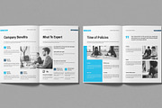 Employee Handbook Template, a Brochure Template by Work-Envance (Thumbnail 5 of 10)